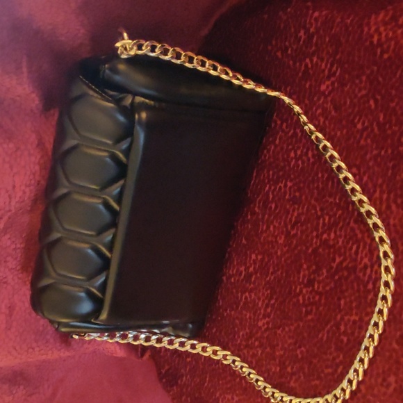 Jason Wu Quilted Black Shoulder Bag with Chain Strap Purse. - Picture 11 of 13